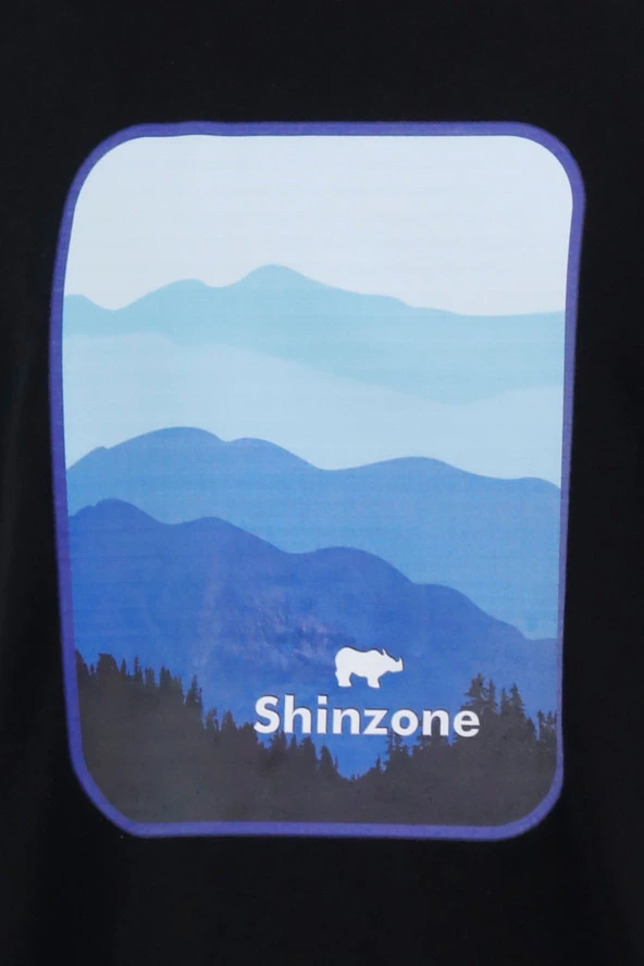 Erkek Yazlık Göğüs Baskılı Standart Fit Siyah Sarı 2'li Set T-Shirt - 4