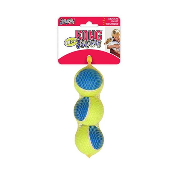 Kong Köpek Oyuncak, Squekair Ultra Top, 3 Ad 6,5cm