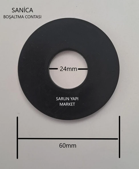 SANİCA GÖMME REZERVUAR CONTASI (DIŞ ÇAP 60mm / İÇ ÇAP 24mm ) - 2