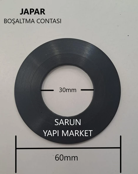 JAPAR - KONİK - GÖMME REZERVUAR CONTASI (DIŞ ÇAP 60mm / İÇ ÇAP 30mm ) - 2