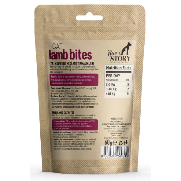 Yavru Kedi Süt Tozu 200gr, Biberon, Cat Lamb Bites 60gr Ödül Maması - 4