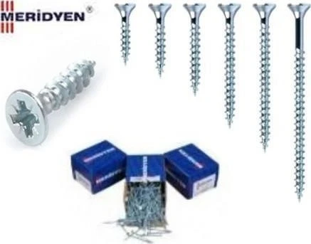 Meridyen Sunta Vidası 3,5X18 (100 Adet)