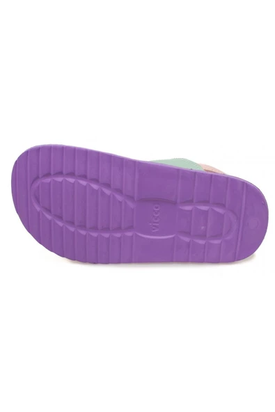 Vicco Krixi Lila Çocuk Sandalet - 5