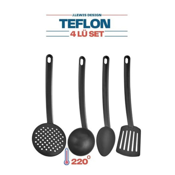 4'LÜ TEFLON SET