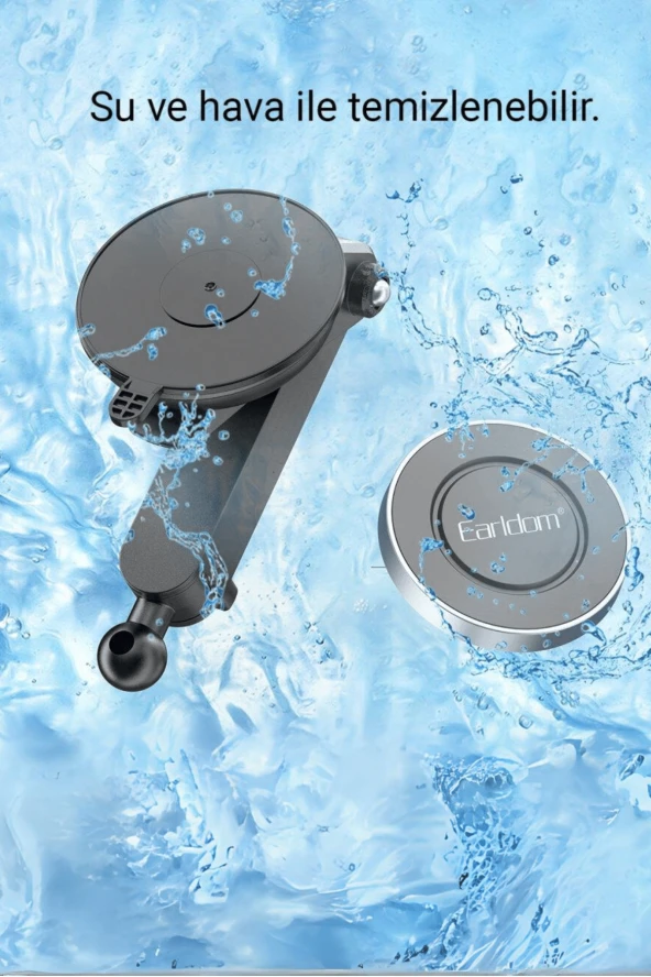 Qpen EH211 Ayarlanabilir Vantuzlu Magsafe Araç Tutucu - Resim 6