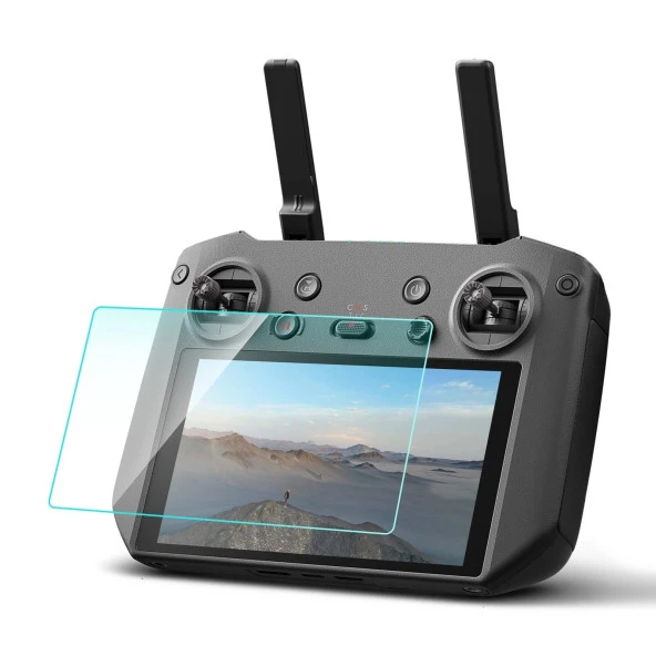 Tfy Store DJI RC / RC 2  Uyumlu Şeffaf Çizik koruyucu Ekran koruyucu Nano Jelatin - 5