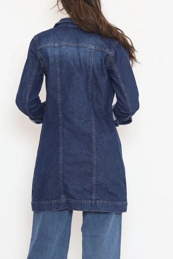 Uzun Kot Ceket Koyumavi - 18538.1836. - 9