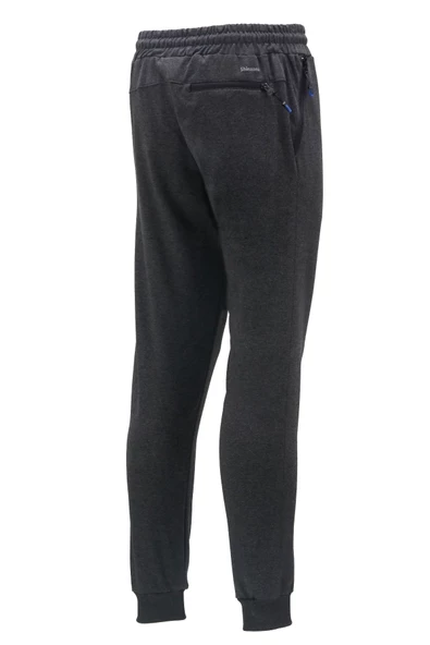 Erkek Düz Paça Rahat Kesim Lastikli Gri Antrasit 2'li Eşofman Altı Seti - 8