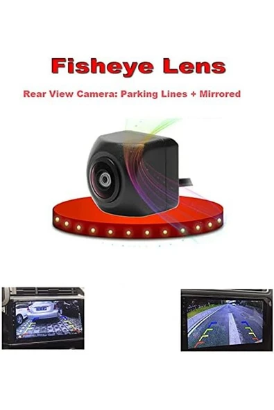 ROSE Su Geçirmez 170 Derece MCCD Balıkgözü Lens Starlight Gece Görüş CCTV Park Kamera Sistemi GK-03 - 3