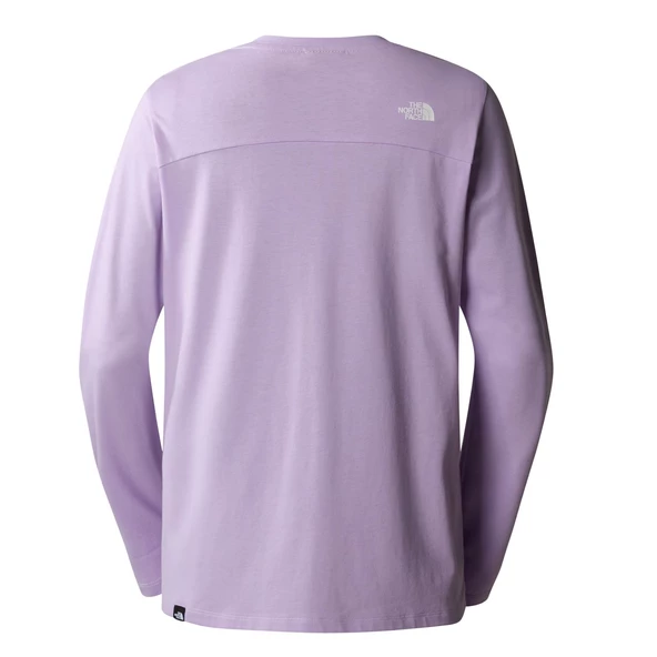 The North Face W L/S SIMPLE DOME TEE Kadın Shirt NF0A87QPQZI1 - 2