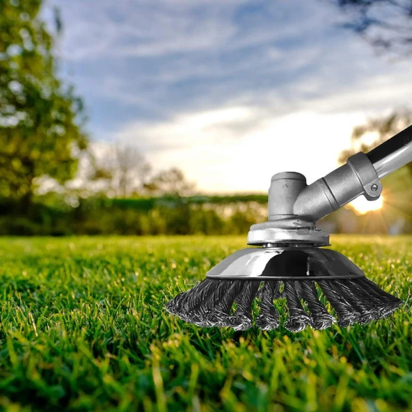 Por-Max Profesyonel Tırpan Başlığı 24 Tel Fırçalı 6 Inch - 5