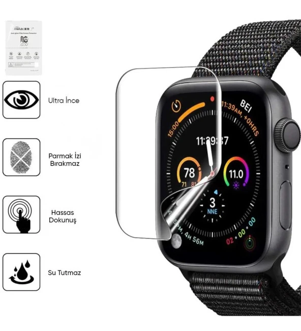 Cda Store Sam.Galaxy Watch 6 Classic 43mm 2 Adet Şeffaf Ekran koruyucu Nano Jelatin - 8