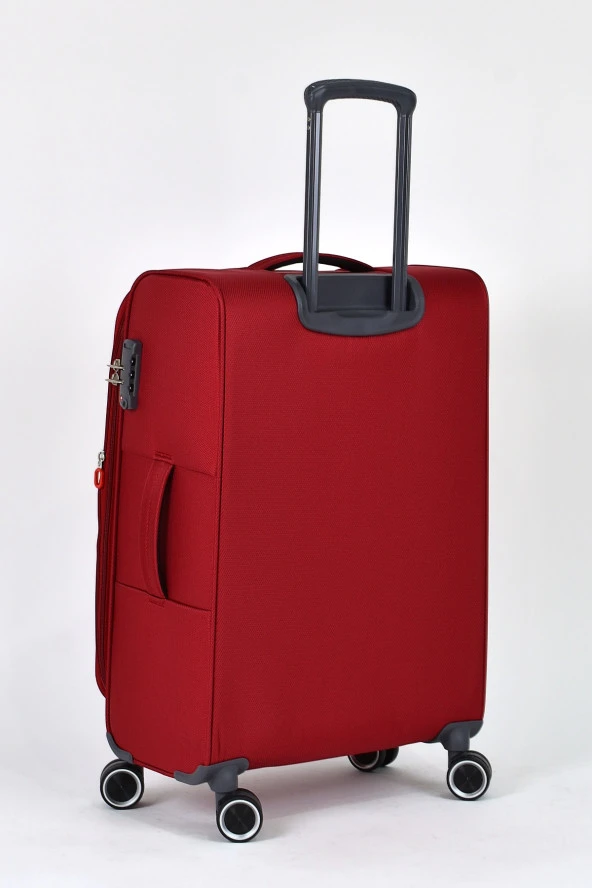 Pierre Cardin Ultra Light Kumaş Orta Boy Valiz Bordo PC6050 - 3