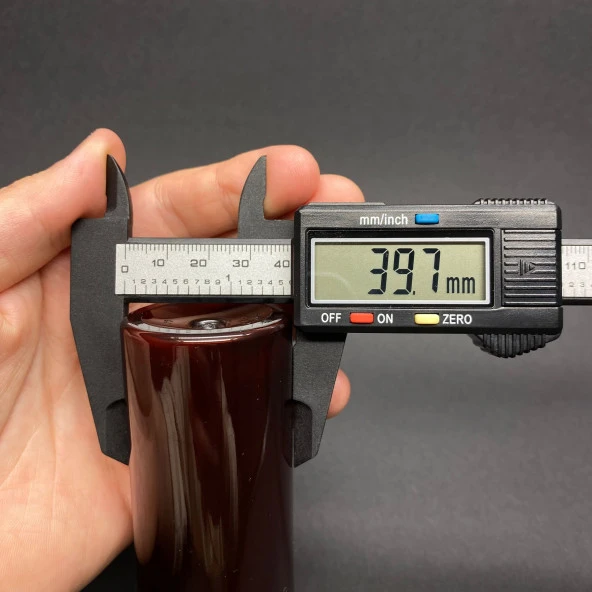 100 cc Kahverengi Keskin Küt (17gr) Sert Pet Şişe  - Beyaz Contalı Kapaklı- Ağız Çapı 24mm x 10 Adet - Resim 2