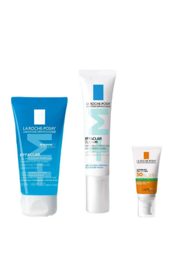 LA ROCHE EFFACLAR TANIŞMA KİTİ / AKNEYE EĞİLİMLİ YAĞLI CİLTLER İÇİN