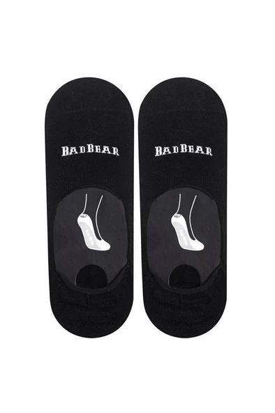 Bad Bear Core Zero 18.01.02.001S Siyah Unisex Babet Çorap