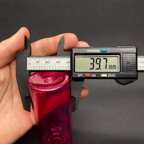 100 cc Pembe Silindir (17gr) Sert Pet Şişe  - Siyah Contalı Kapaklı- Ağız Çapı 24mm x 10 Adet - Resim 3