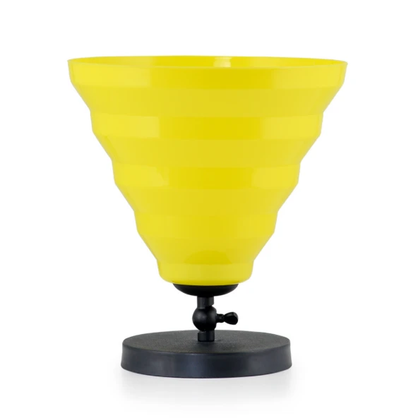 Facto Dekoratif Obje Alan Yer Köşe Bahçe Aydınlatması Lambader Abajur Sarı - 6