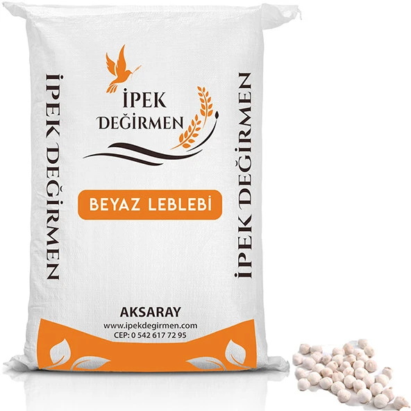 İpek Değirmen 1 KG Beyaz Sakız Leblebi Nohut Lüks Kuruyemiş Çerez