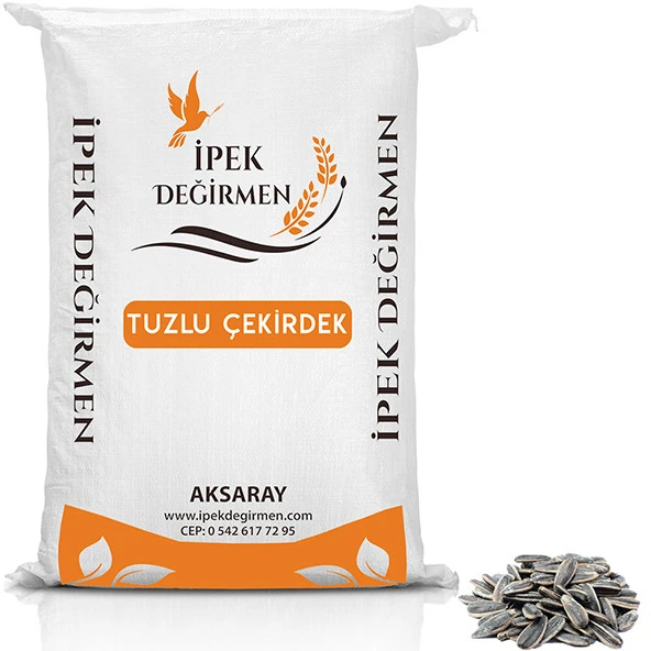 İpek Değirmen 1 KG Tuzlu Kavrulmuş Ay Çekirdeği Lüks Kuruyemiş Çekirdek