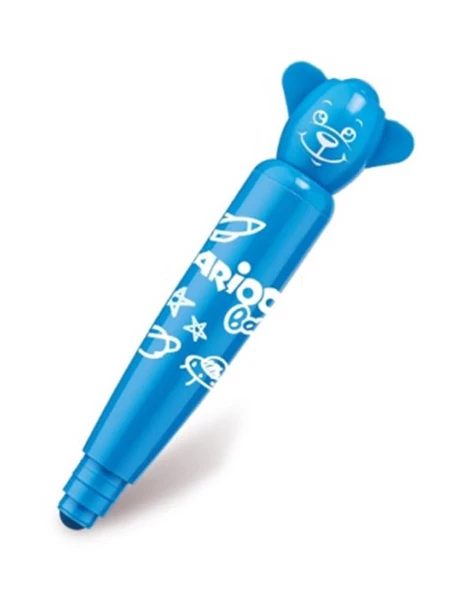 Carioca Süper Jumbo Yıkanabilir Teddy Keçeli Kalem 6 Renk - 4