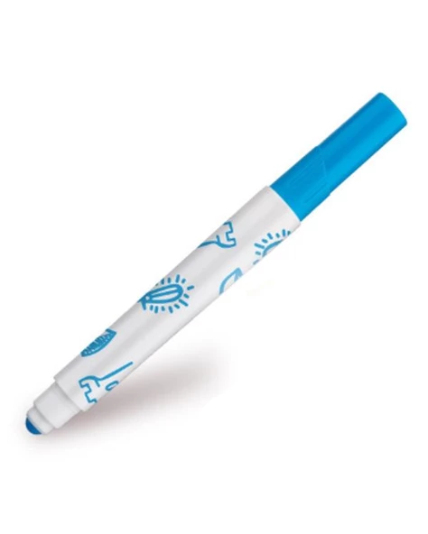 Carioca Jumbo Yıkanabilir Keçeli Kalem 6 Renk (Bebeklere Özel) - 2