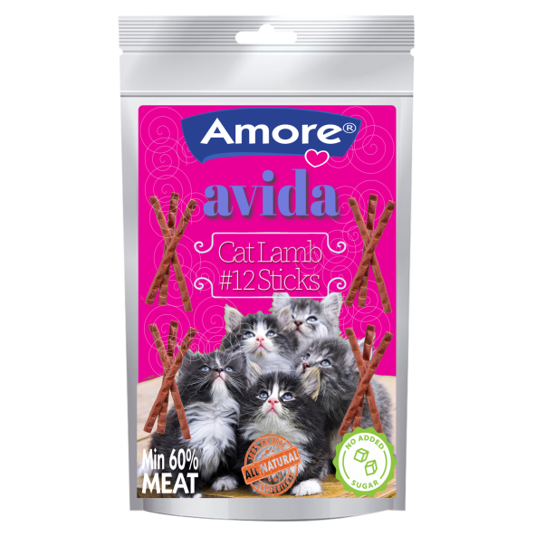 Maxisol Yavru Kedi Süt Tozu 200 gr, Avida Cat Lamb Sticks 12li Ödül, Biberon - 2