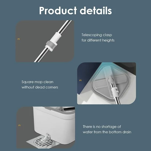 Periboia Ayarlanabilir Temizlik Paspası Seti - 4