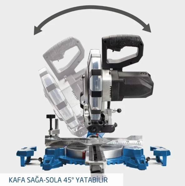 Scheppach HM254SPX 254 mm Gönye Kesme Makinesi - Resim 3