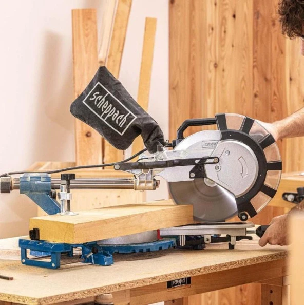 Scheppach HM254SPX 254 mm Gönye Kesme Makinesi - Resim 8