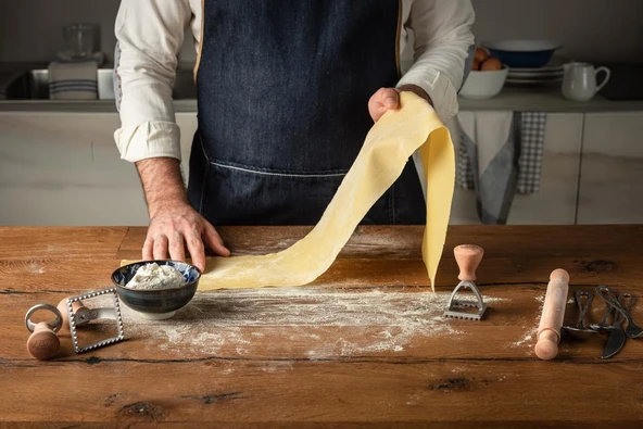 Atlas 150 Manuel Makarna Makinesi + 2 Adet Classic Line Istampa - Resim 4