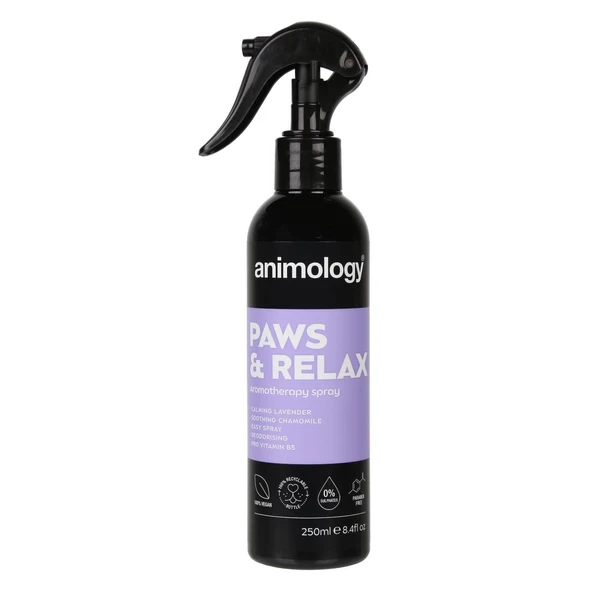 Animology Paws Relax Aromatherapy Spray Rahatlatıcı Köpek Tüy Bakım Spreyi 250 ML.