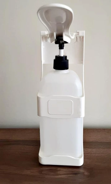 Dezenfektan Dispenseri Kol İle Kullanım 1000ML Kapasite Şişe dahil-PWR-57 - 7