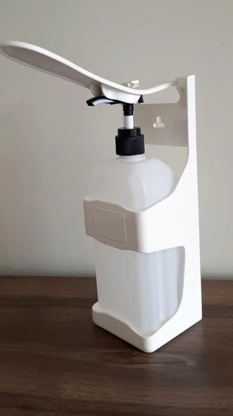 Dezenfektan Dispenseri Kol İle Kullanım 1000ML Kapasite Şişe dahil-PWR-57 - 6