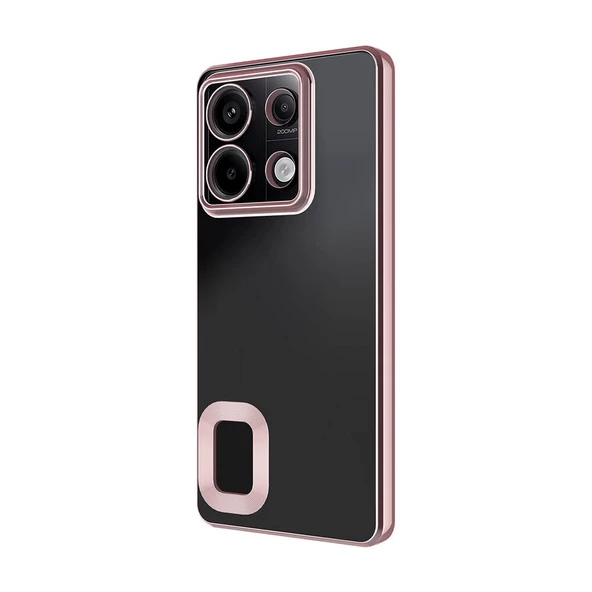 Gpack Xiaomi Redmi Note 13 Pro 4G Kılıf Logo Gösteren Kamera Korumalı Silikon - 5