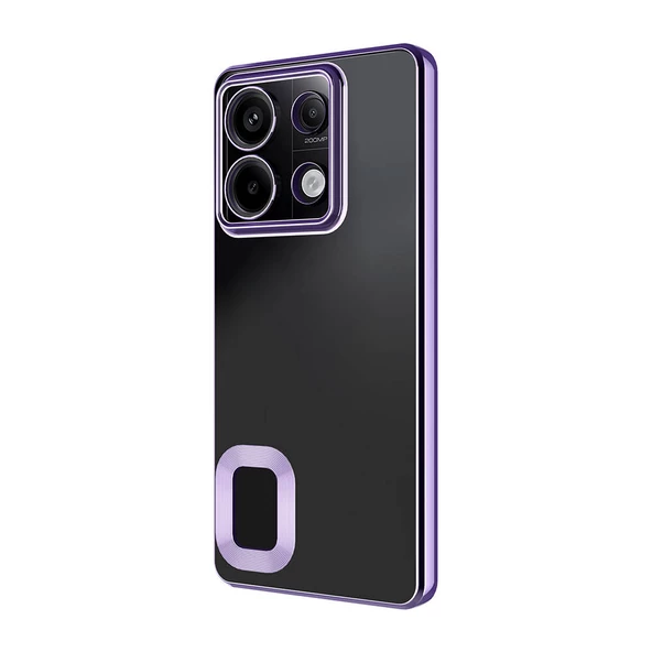 Gpack Xiaomi Redmi Note 13 Pro 4G Kılıf Logo Gösteren Kamera Korumalı Silikon - 6