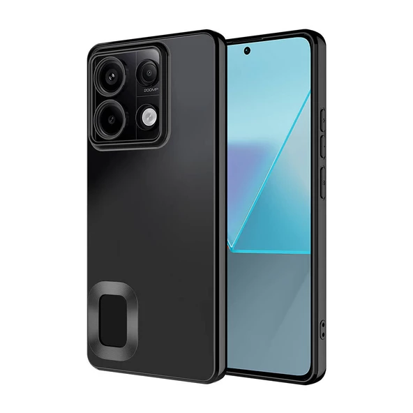 Gpack Xiaomi Redmi Note 13 Pro 4G Kılıf Logo Gösteren Kamera Korumalı Silikon - 2