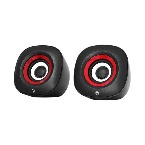 Frisby FS-2132U 2.0  6W RMS siyah hoparlör sistemi ürün görseli 1