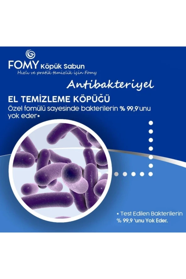 Fomy Antibakteriyel El Temizlik Köpüğü 900 Ml - 2