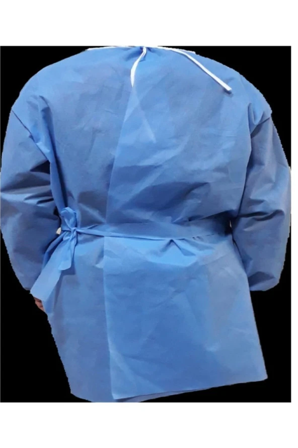 cengizgrup Tek Kullanımlık Önlük Uzun Kollu 50 gr XL 10 Adet - Resim 2