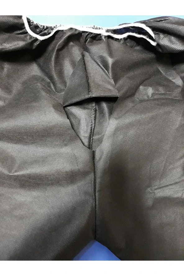 cengizgrup Tela Delikli Kapaklı Kolonoskopi Şortu Siyah XL 1 Adet - Resim 2