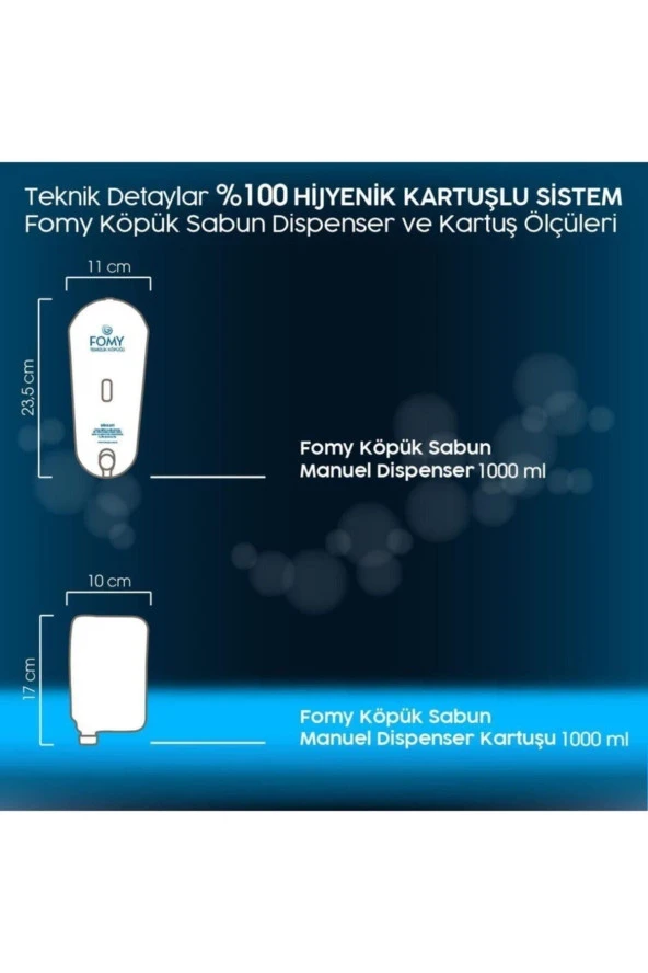 Fomy Standart Classic Köpük Sabun 1000 Ml - 3
