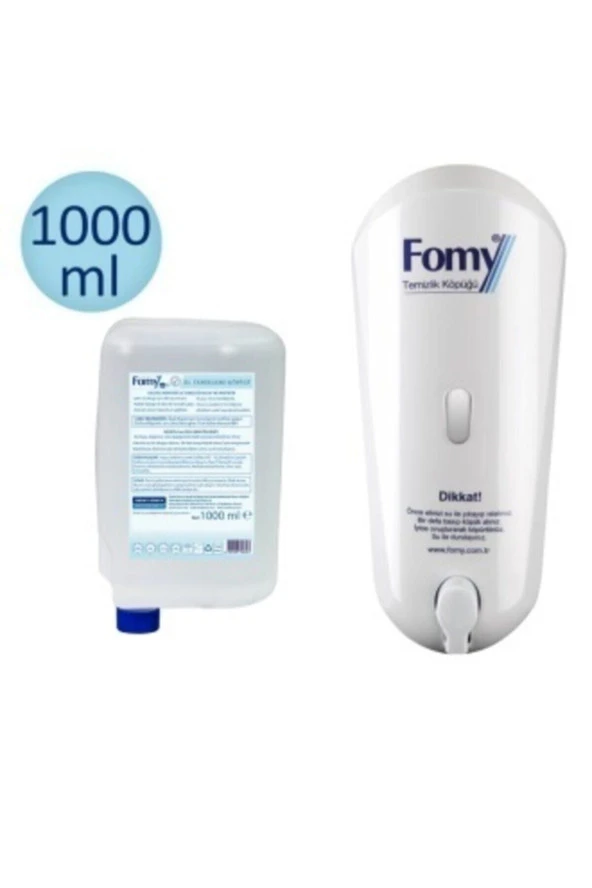 Fomy Standart Köpük Sabun Kartuş 9 Adet 1000 Ml + 1 Dispenser - 2