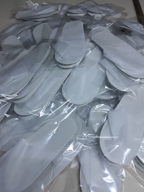 cengizgrup Tek Kullanımlık Terlik Otel Terliği 100 Çift - Resim 3