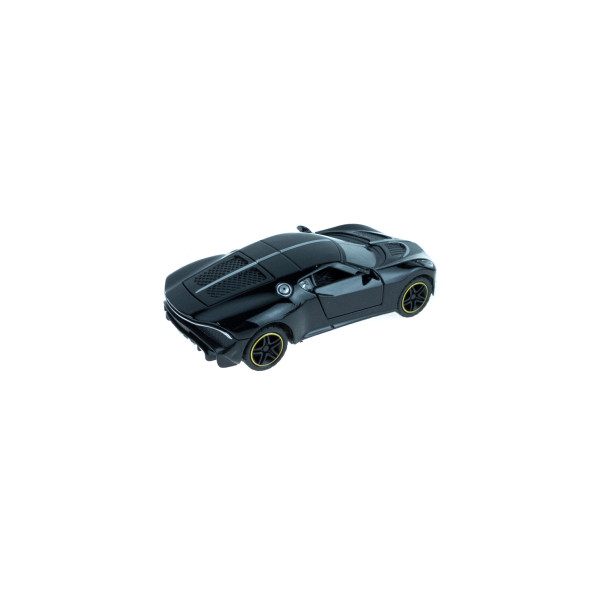 Oyuncak Metal Çek Bırak Süper Sport Araba Siyah 11 Cm - 3