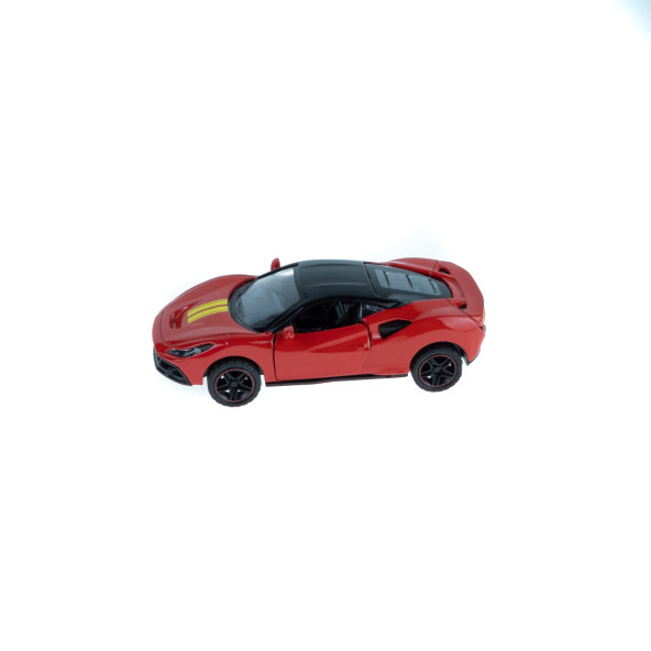 Oyuncak Metal Çek Bırak Süper Sport Araba Kırmızı 11 Cm - 2