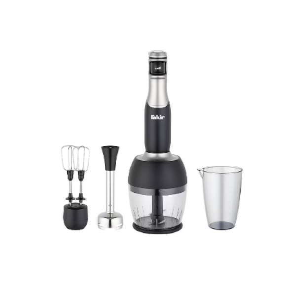 Fakir Speed Lucca 1000 W Black Silver Blender Seti