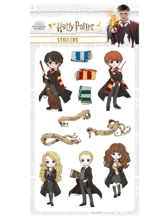 Gifi Harry Potter Kağıt Sticker 2Li