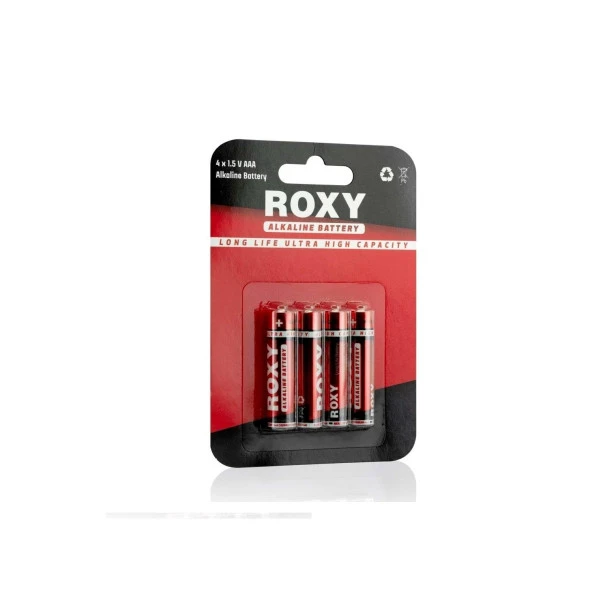 Roxy Aaa(İnce) Alkali̇n Kalem Pi̇l 4'lü - 2