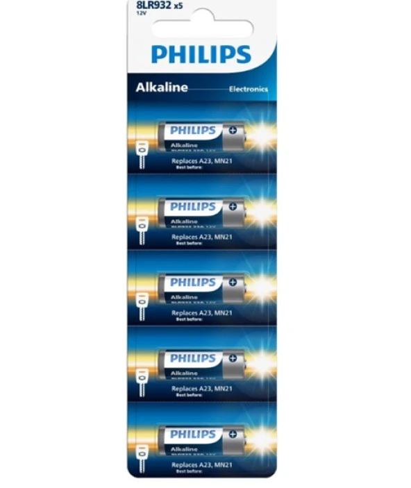 Philips Alkalin Pil 23A Küçük 1 adet